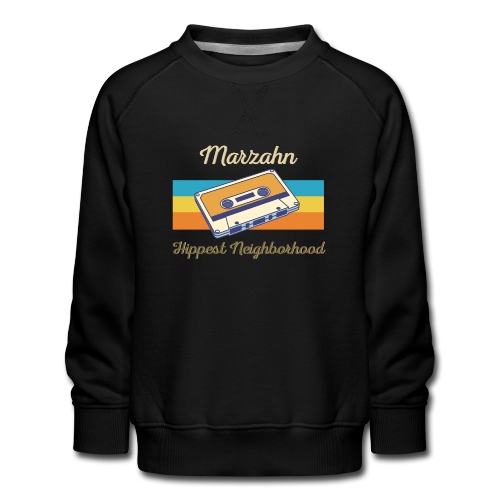 Marzahn Hippest Neighborhood - Kinder Premium Sweatshirt - black