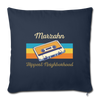 Marzahn Hippest Neighborhood - Sofakissen mit Füllung (45 x 45 cm) - navy