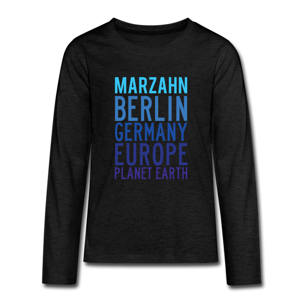 Marzahn Planet Earth - Teenager Langarmshirt - charcoal grey
