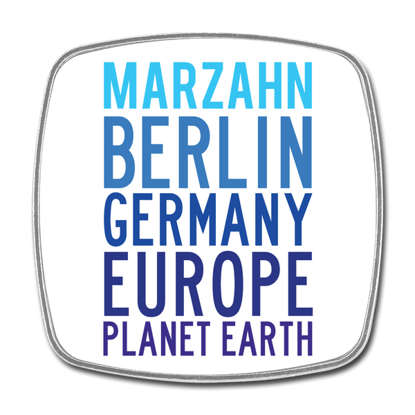 Marzahn Planet Earth - Kühlschrankmagnet - white