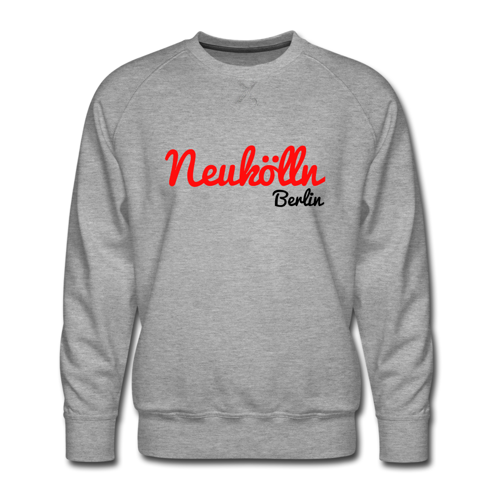 Neukölln Berlin - Männer Premium Sweatshirt - heather grey