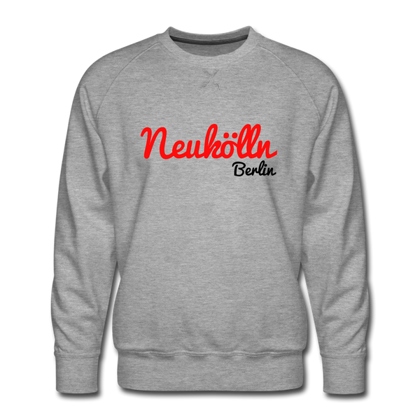 Neukölln Berlin - Männer Premium Sweatshirt - heather grey