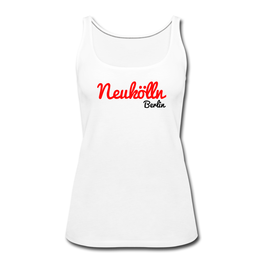 Neukölln Berlin - Frauen Premium Tank Top - white