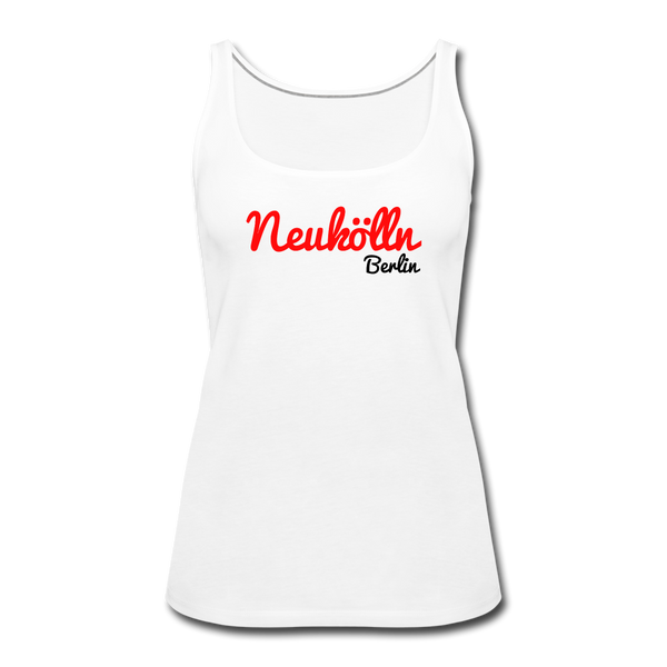 Neukölln Berlin - Frauen Premium Tank Top - white