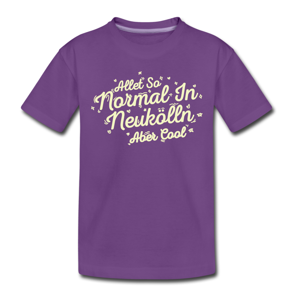 Neukölln is so normal - Kinder Premium T-Shirt - purple
