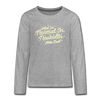 Neukölln is so normal - Teenager Langarmshirt - heather grey