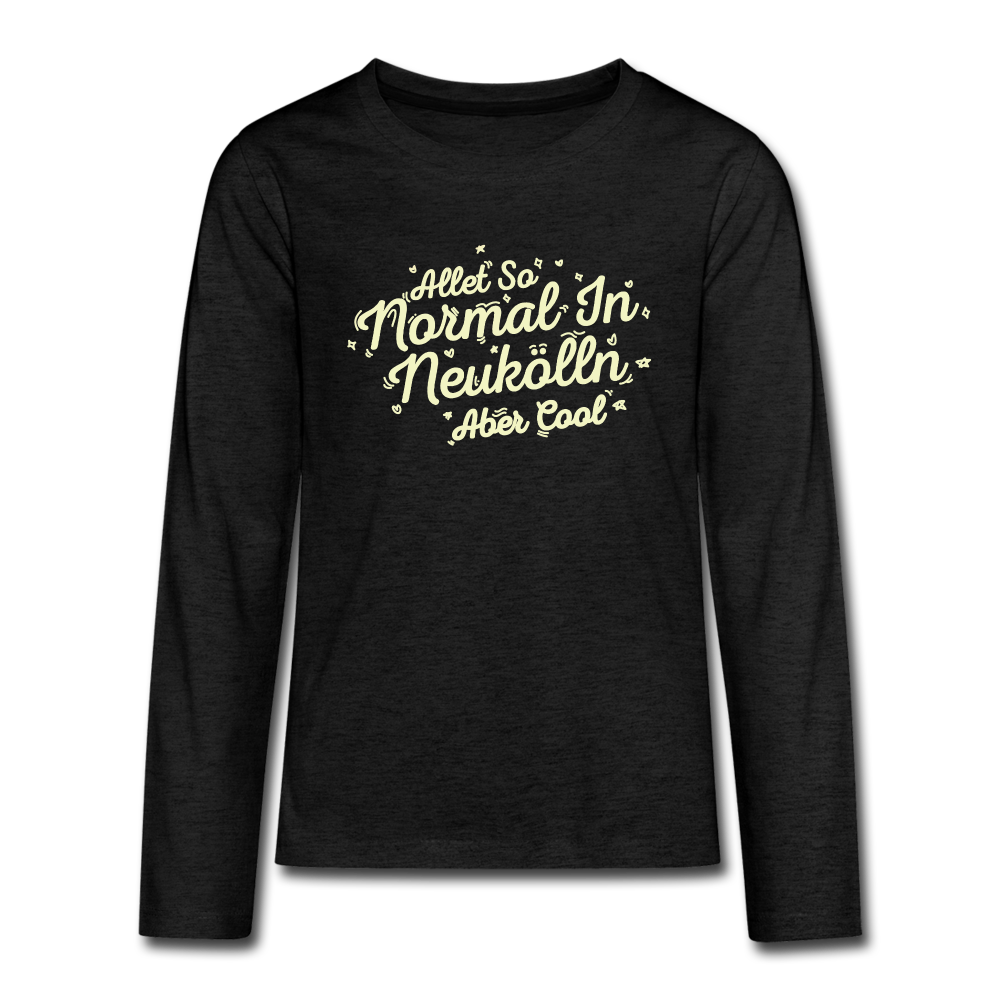 Neukölln is so normal - Teenager Langarmshirt - charcoal grey