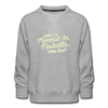 Neukölln is so normal - Kinder Premium Sweatshirt - heather grey