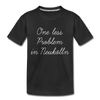 One Less Problem in Neukölln - Kinder Premium T-Shirt - black