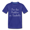 One Less Problem in Neukölln - Kinder Premium T-Shirt - royal blue