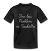 One Less Problem in Neukölln - Kinder Premium T-Shirt - charcoal grey