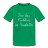One Less Problem in Neukölln - Kinder Premium T-Shirt - kelly green