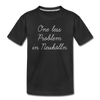 One Less Problem in Neukölln - Teenager Premium T-Shirt - black