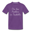 One Less Problem in Neukölln - Teenager Premium T-Shirt - purple