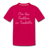 One Less Problem in Neukölln - Teenager Premium T-Shirt - dark pink