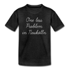 One Less Problem in Neukölln - Teenager Premium T-Shirt - charcoal grey