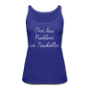 One Less Problem in Neukölln - Frauen Premium Tank Top - royal blue