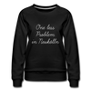 One Less Problem in Neukölln - Frauen Premium Sweatshirt - black