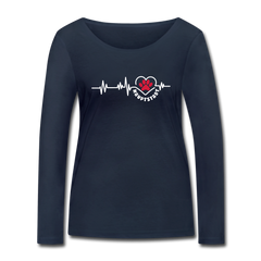 Hauptstadt - Frauen Bio Langarmshirt