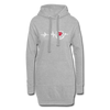 Haupstadt - Hoodie-Kleid - heather grey