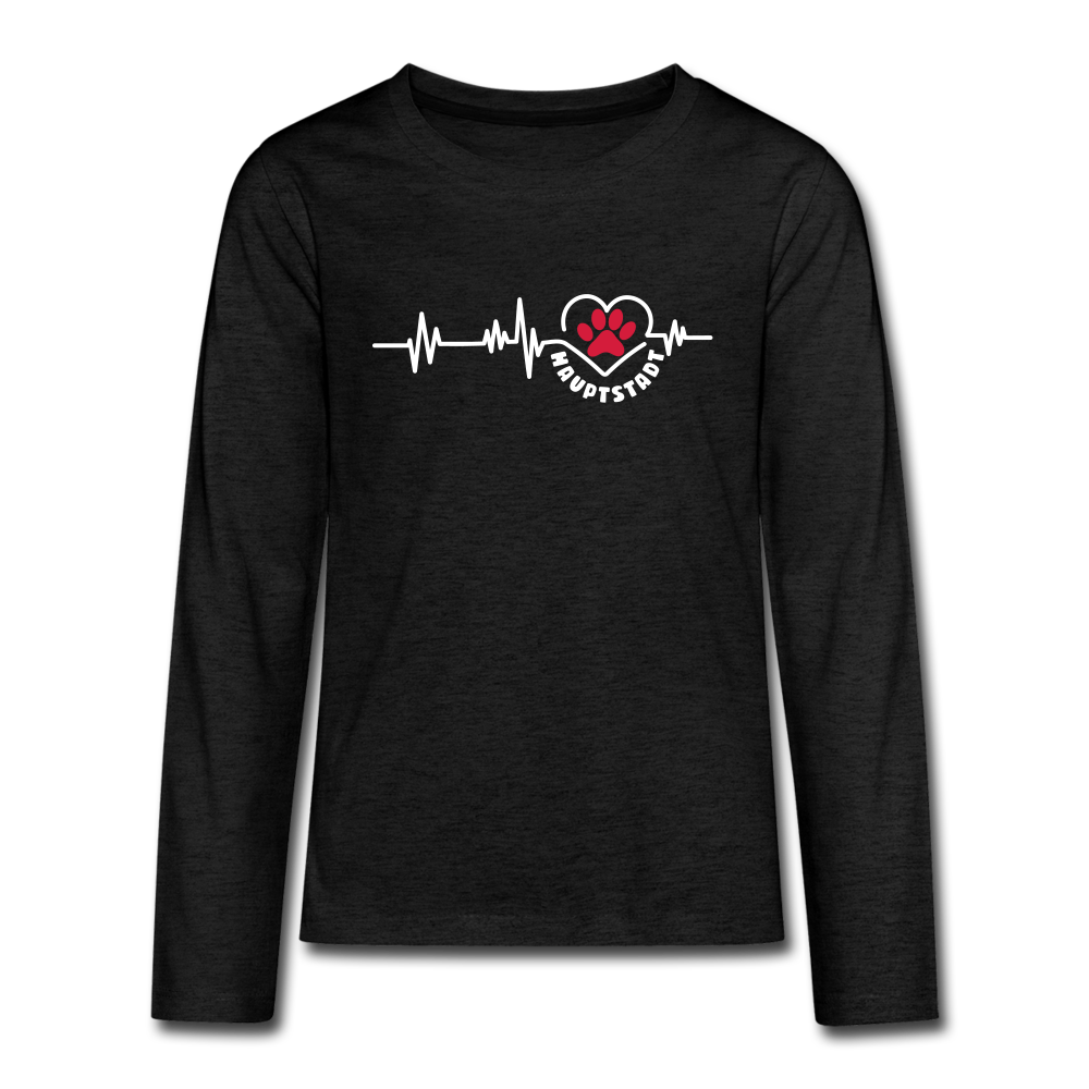 Haupstadt - Teenager Langarmshirt - charcoal grey