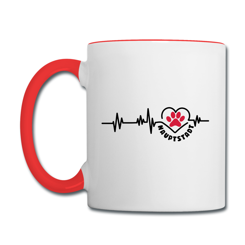 Haupstadt - Tasse zweifarbig