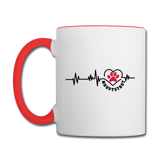 Haupstadt - Tasse zweifarbig