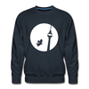 Hund am Fernsehturm - Männer Premium Sweatshirt - navy