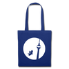 Hund am Fernsehturm - Stoffbeutel - royal blue