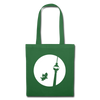 Hund am Fernsehturm - Stoffbeutel - evergreen