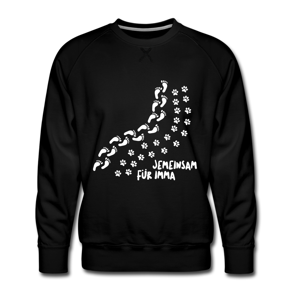 Jemeinsam Für Imma - Männer Premium Sweatshirt - black