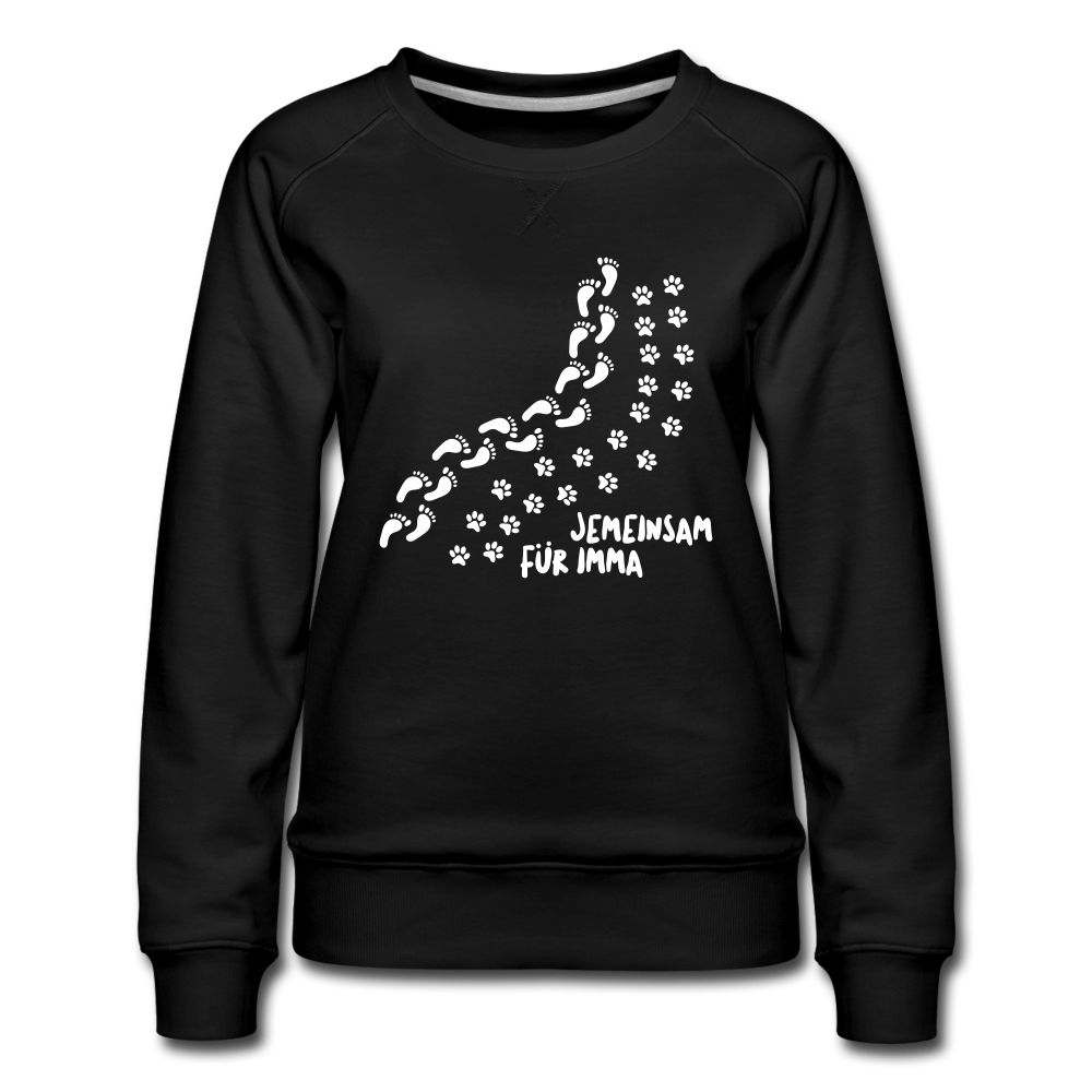 Jemeinsam Für Imma - Frauen Premium Sweatshirt - black