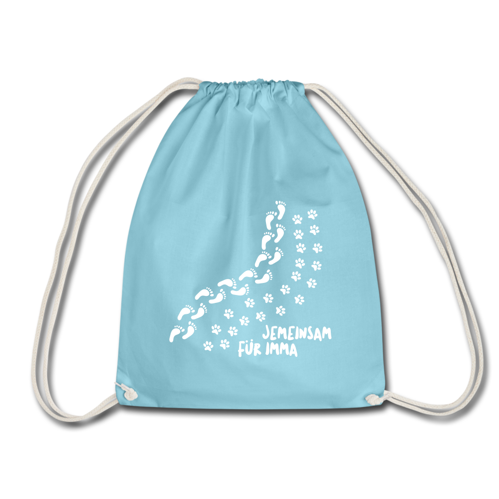 Jemeinsam Für Imma - Turnbeutel - aqua