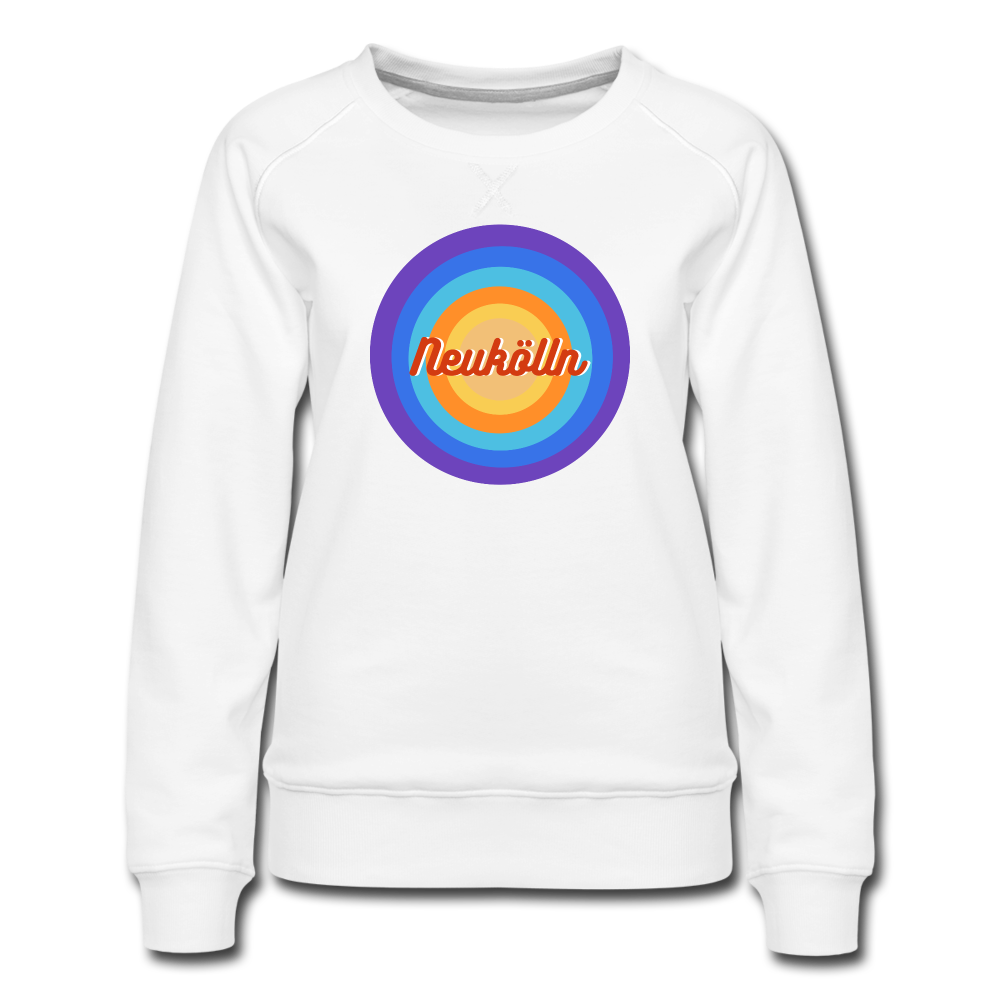 Neukölln Retro - Frauen Premium Sweatshirt - white