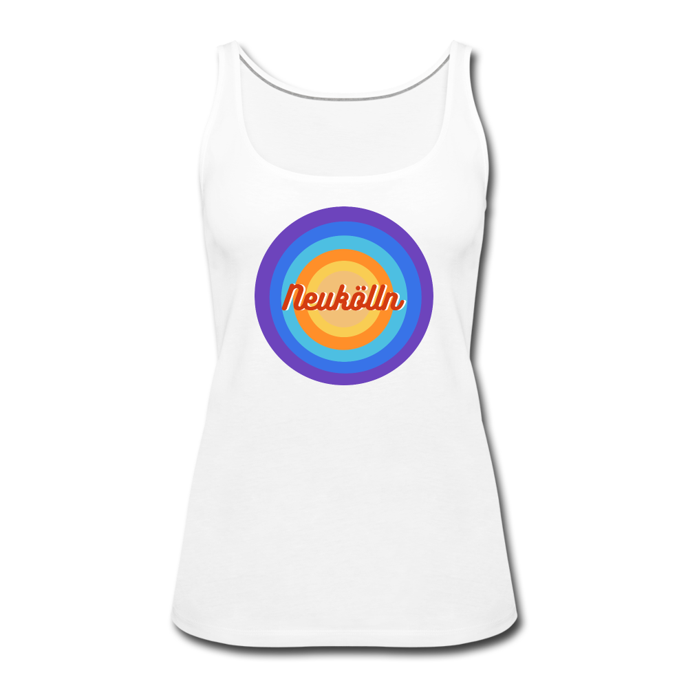 Neukölln Retro - Frauen Premium Tank Top - white