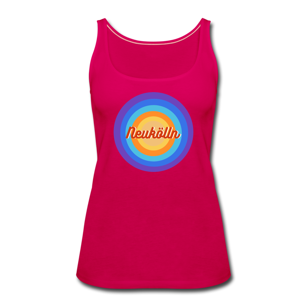 Neukölln Retro - Frauen Premium Tank Top - dark pink