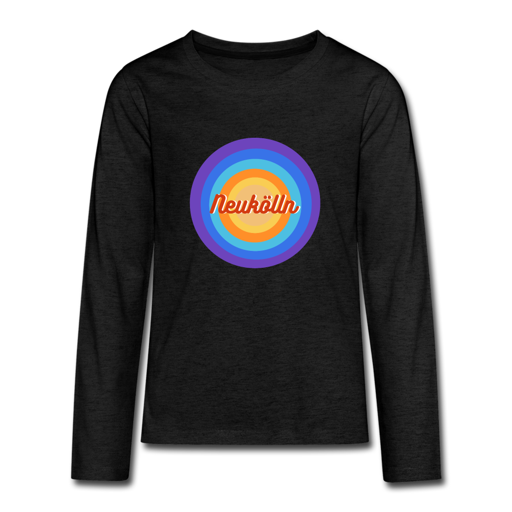 Neukölln Retro - Teenager Langarmshirt - charcoal grey