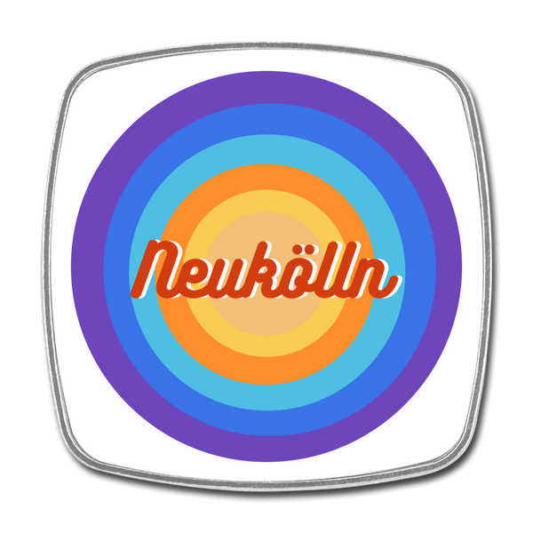 Neukölln Retro - Kühlschrankmagnet - white