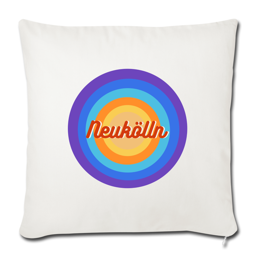 Neukölln Retro - Sofakissen mit Füllung (45 x 45 cm) - natural white