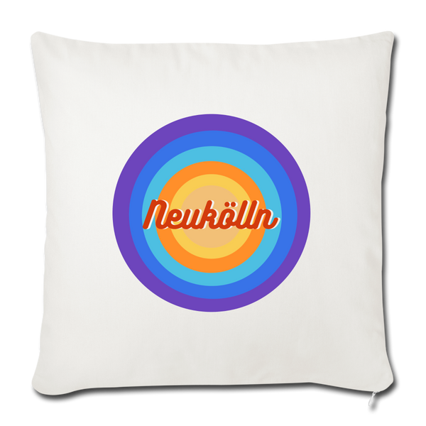 Neukölln Retro - Sofakissen mit Füllung (45 x 45 cm) - natural white
