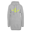 Dit eskaliat eh wilda  - Hoodie-Kleid - heather grey