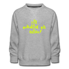 Dit eskaliat eh wilda  - Kinder Premium Sweatshirt - heather grey