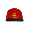 Dit eskaliat eh wilda  - Snapback Cap - red/black
