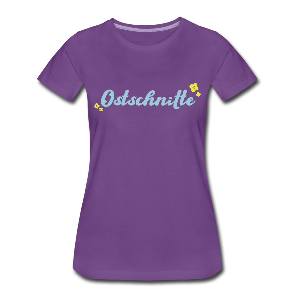Ostschnitte - Frauen Premium T-Shirt - purple