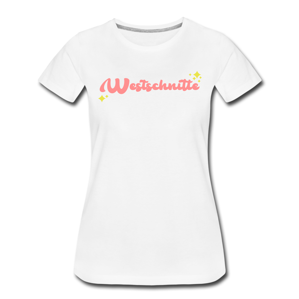 Westschnitte - Frauen Premium T-Shirt - white