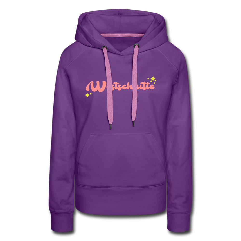Westschnitte - Frauen Premium Hoodie - purple