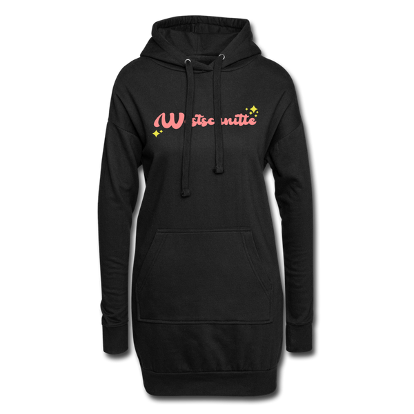 Westschnitte - Hoodie-Kleid - black