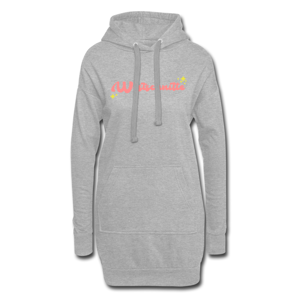 Westschnitte - Hoodie-Kleid - heather grey