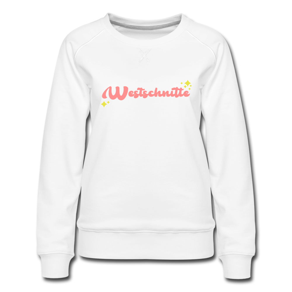 Westschnitte - Frauen Premium Sweatshirt - white