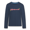 Westschnitte - Teenager Langarmshirt - navy